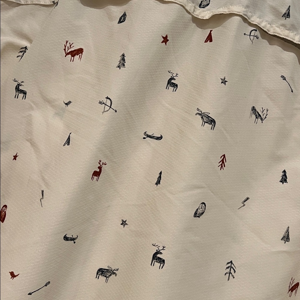 Eddie Bauer outdoor theme button down shirt, TXL - Picture 9 of 10